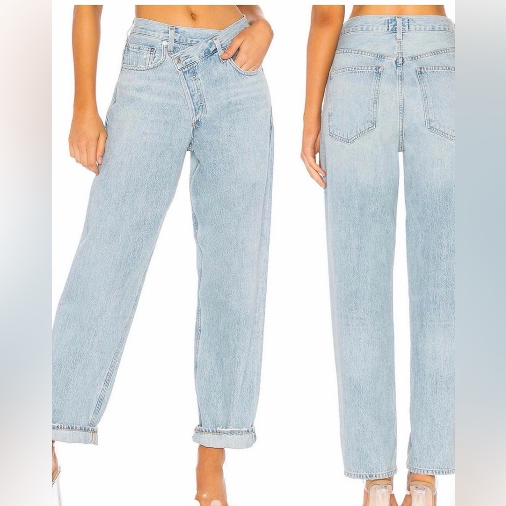 Agolde Light Blue Boyfriend Jeans